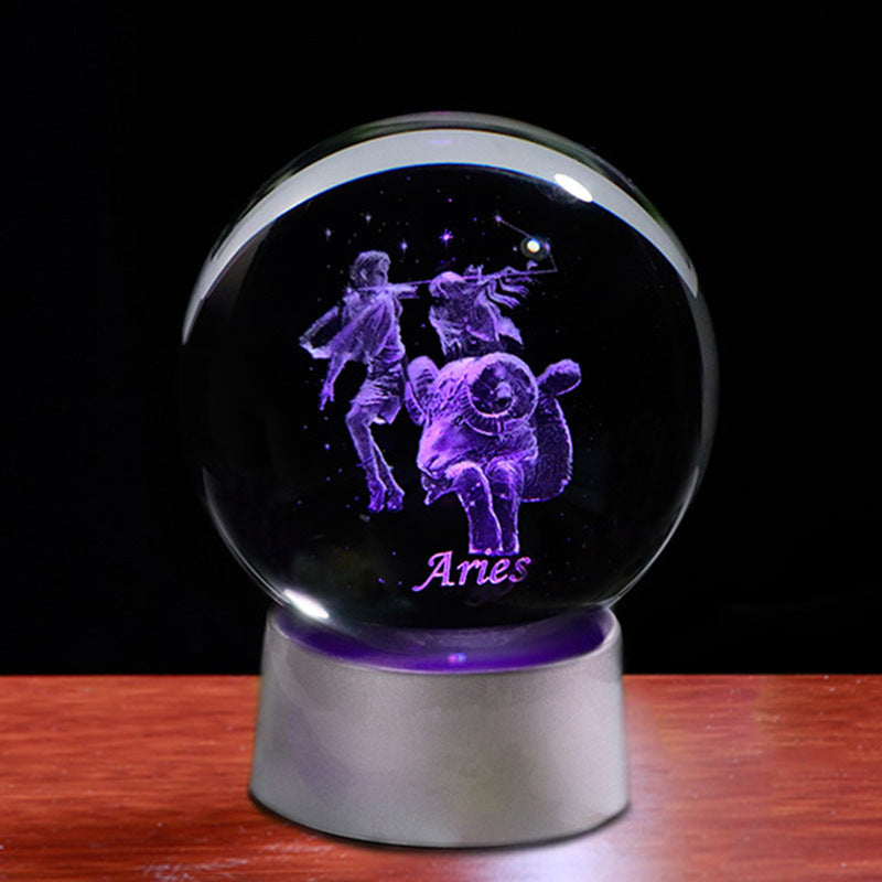 Crystal Ball Zodiac Aura Lights