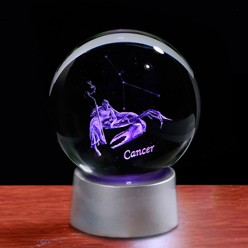 Crystal Ball Zodiac Aura Lights