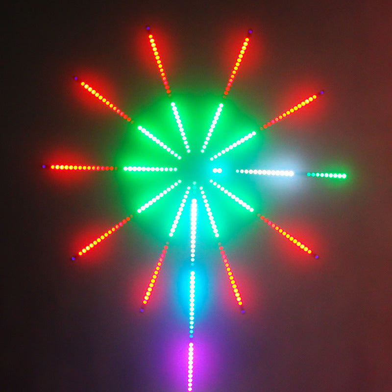 LED Firework Wall Lights